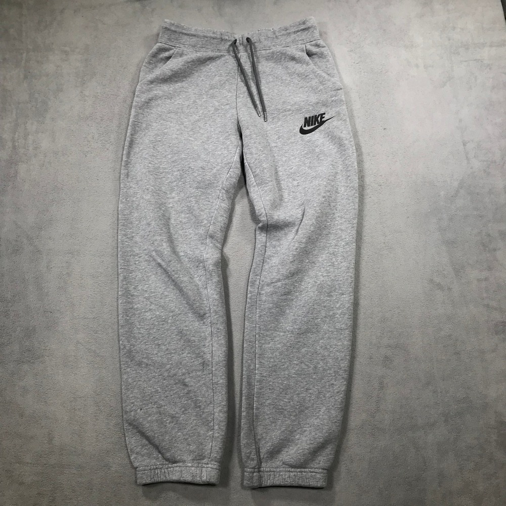Nike Sportswear Club Fleece Joggers Mens Small Gray Sweatpants 828603-091